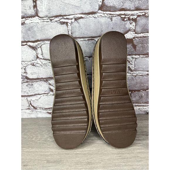 Naot Black Suede Leather Lace Up Open Toe Wedge Sandals Women’s Sz 39EU/8.5M US - Picture 15 of 16